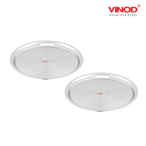 Vinod Two Tone German Bogi Plate - Set of 6pcs