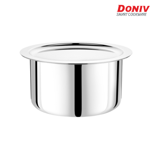 Doniv Titanium Triply Stainless Steel Tope with Cover